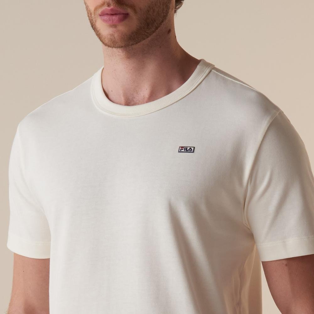 Camiseta Fila Regular Essential Everyday Masculina Branco 4