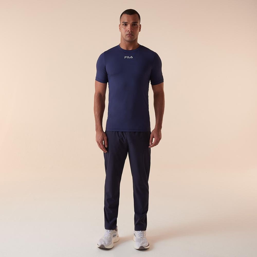 Camiseta Fila Sun Protect Breezy Masculina Azul 3