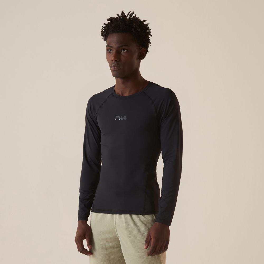 Camiseta Manga Longa Fila Performa Eco Masculina
