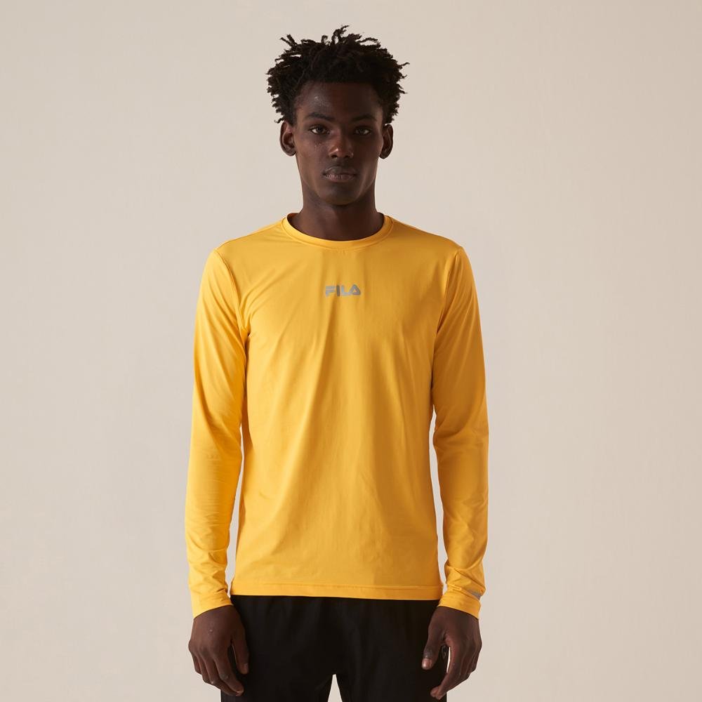Camiseta Manga Longa Fila Sun Protect Breezy Masculina