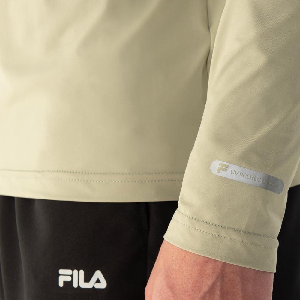 Camiseta Manga Longa Fila Sun Protect Breezy Masculina Verde 5