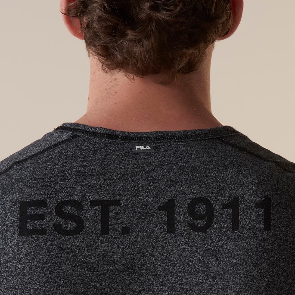 Camiseta Sem Manga Fila Comfort Smart Cotton Masculina Cinza 5