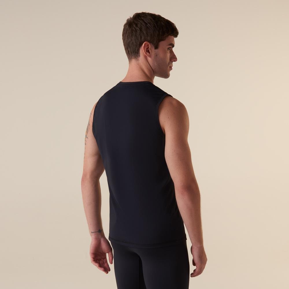 Camiseta Sem Manga Fila Performa Eco Masculina Preto 2