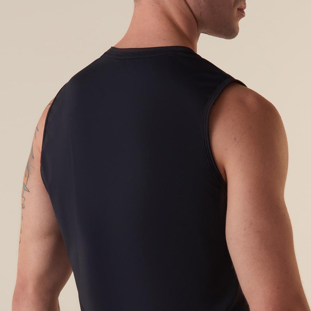 Camiseta Sem Manga Fila Performa Eco Masculina Preto 5