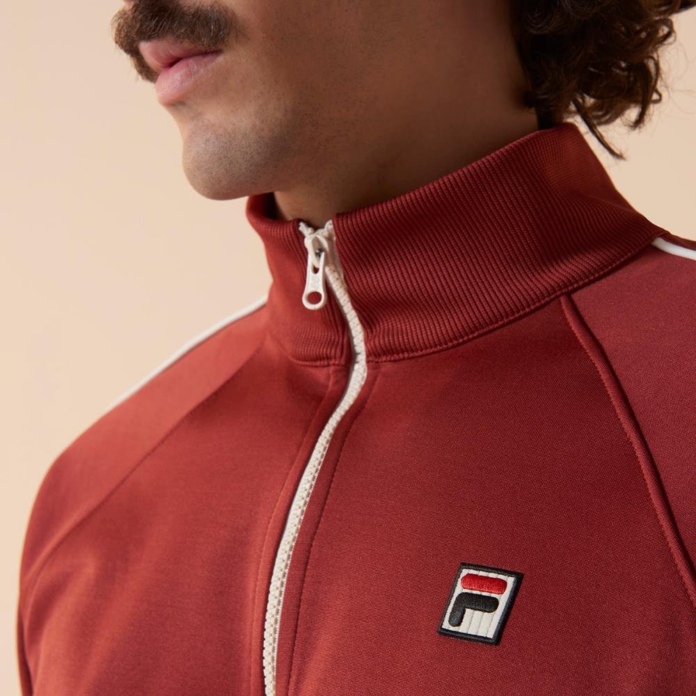 Jaqueta Fila Classic Gt Masculina Vermelho 4