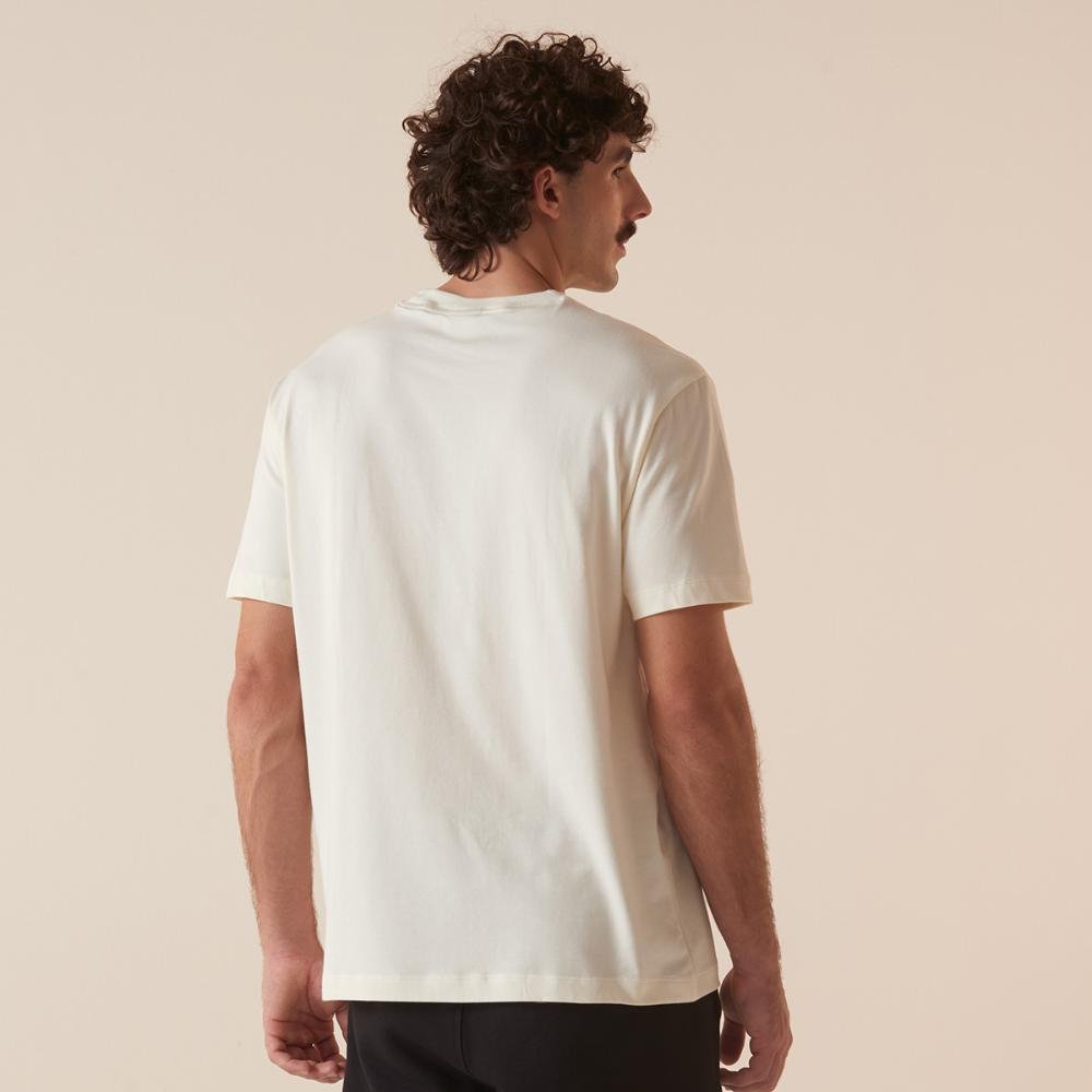 Camiseta Fila Comfort Biella Italia Masculina Branco 2