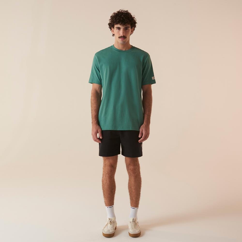Camiseta Fila Comfort Uc Basic Masculina Verde 3
