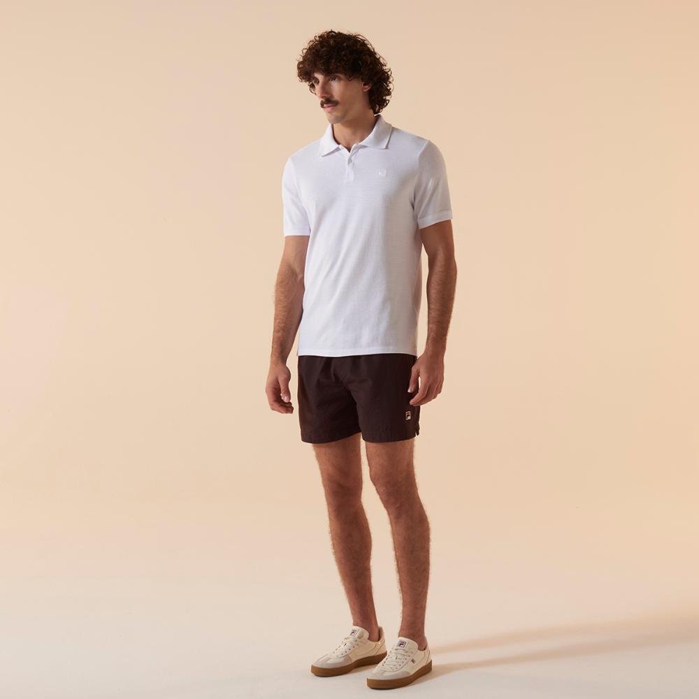 Pólo Fila Regular Gt Masculina Branco 3