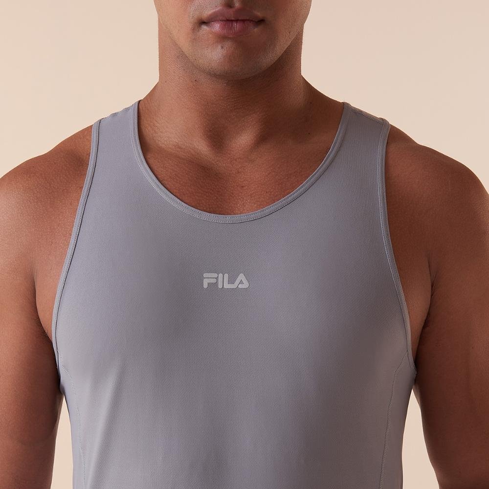 Regata Fila Bio III Masculina Cinza 4