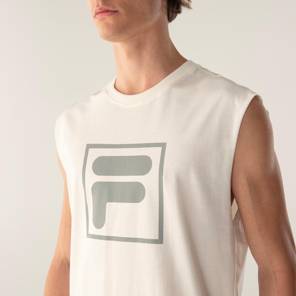 Regata Fila F-Box Union Classics Masculina Branco 4