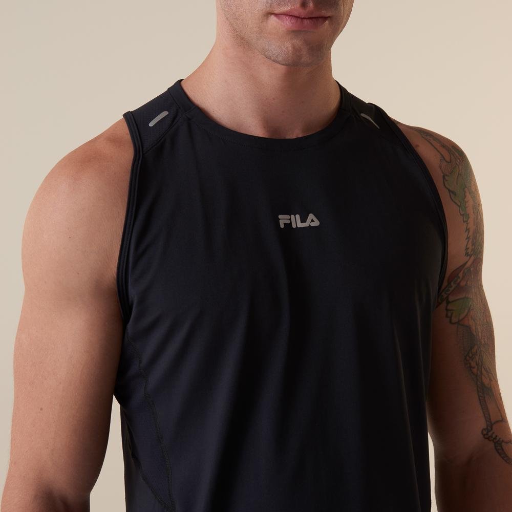 Regata Fila Racer II Masculina Preto 4