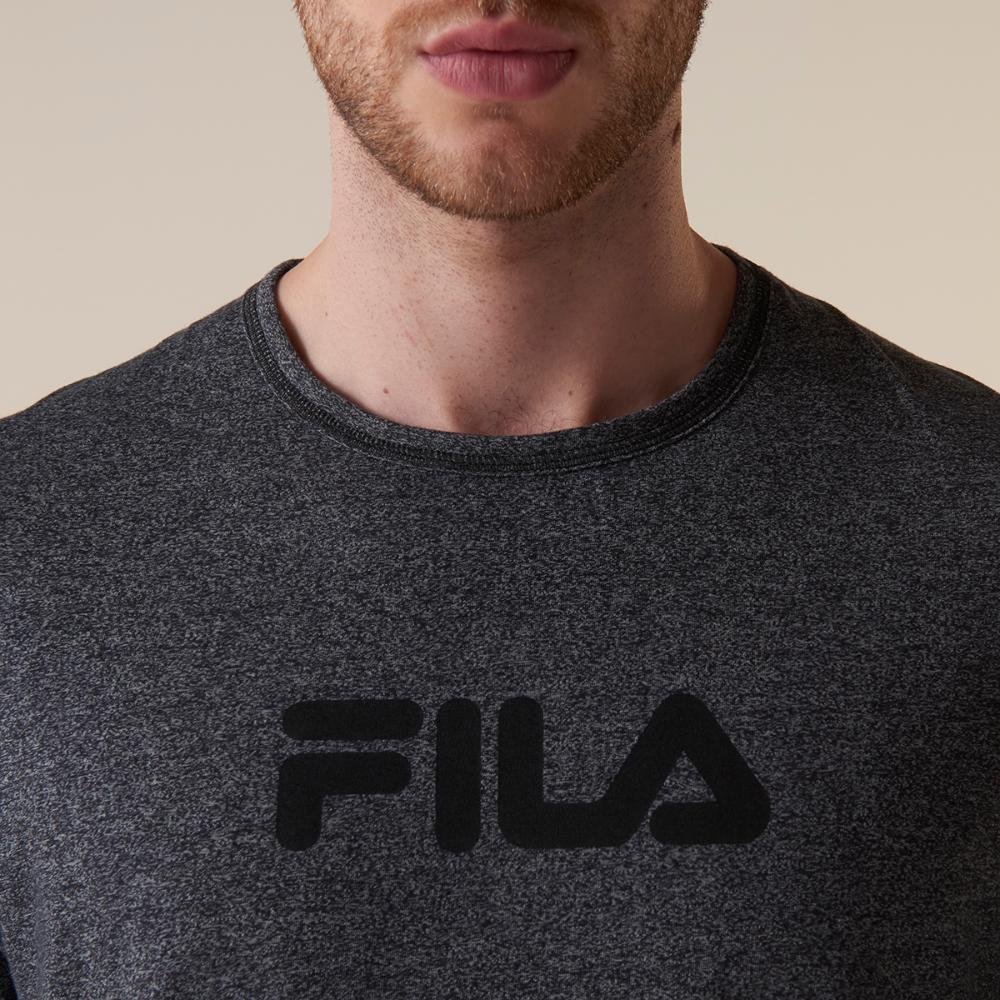 Camiseta Fila Comfort Smart Cotton Masculina Cinza 4