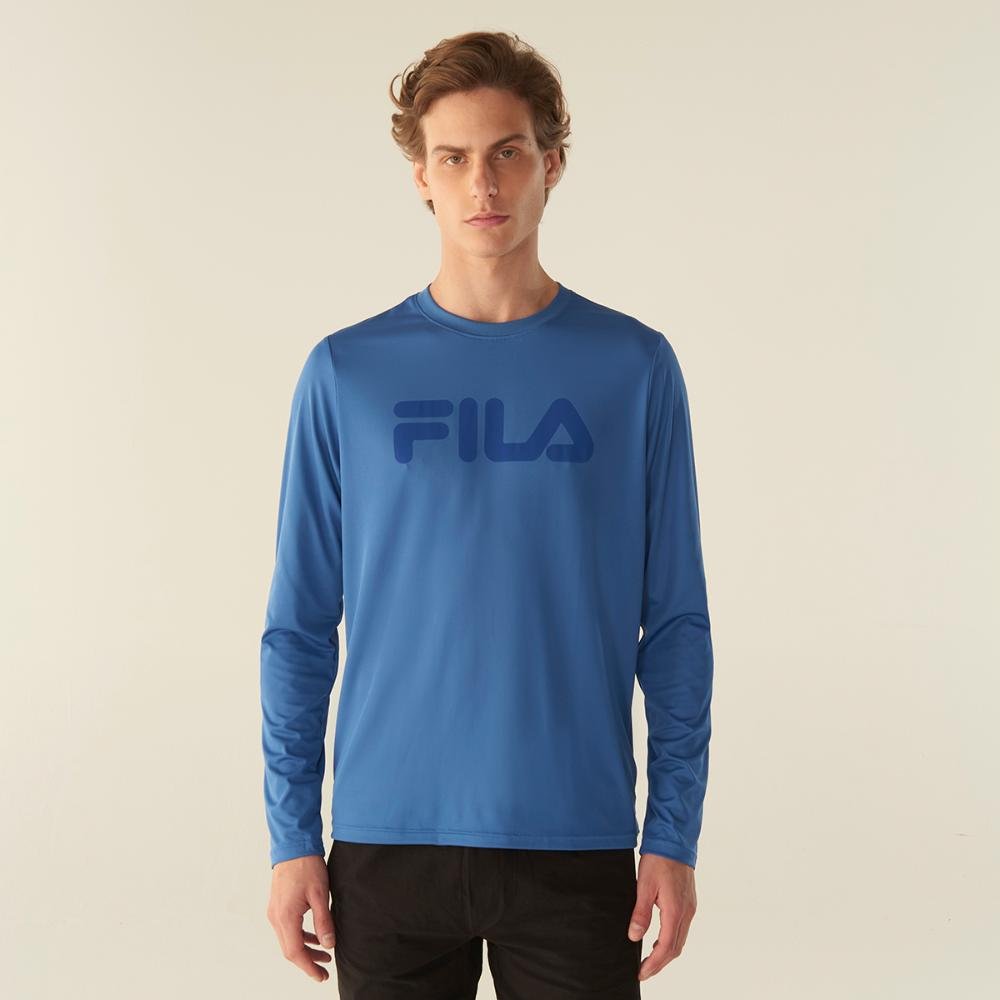 Camiseta Manga Longa Fila Basic Sports Masculina