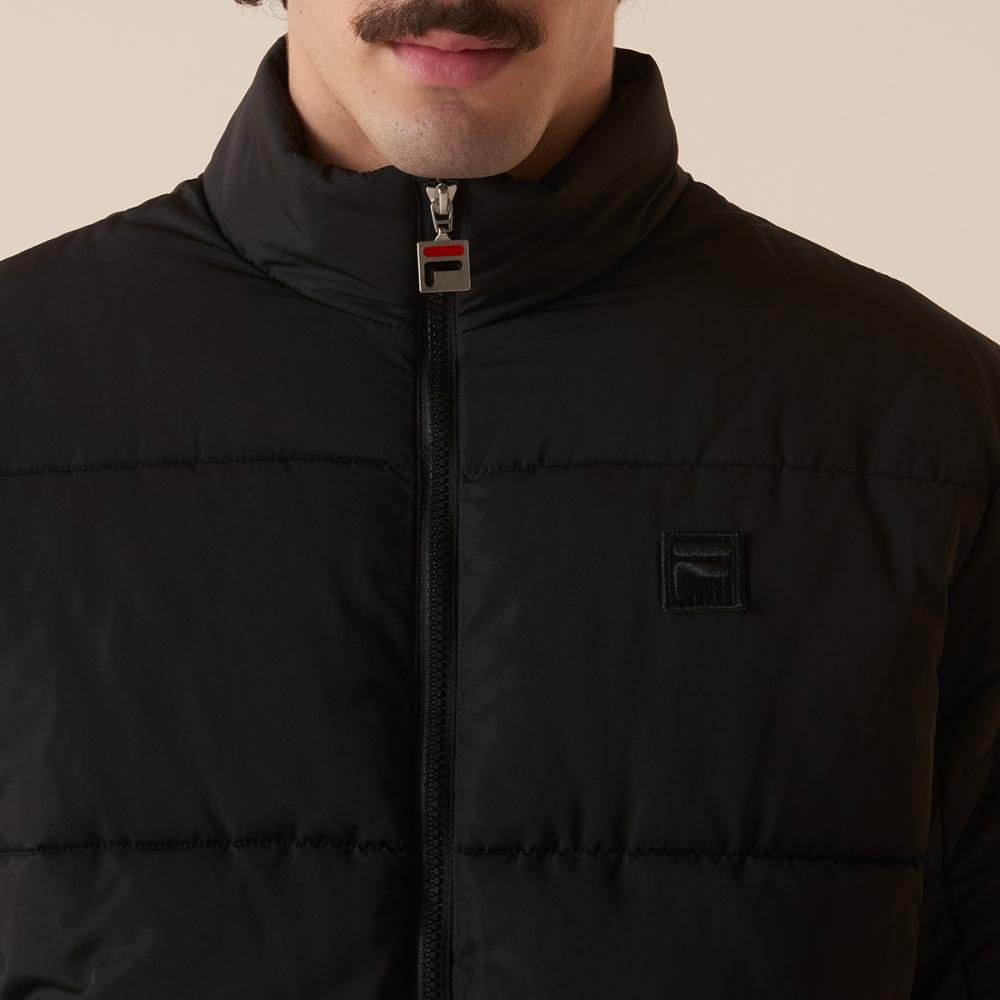 Jaqueta Fila Uc Puffer Masculina Preto 5