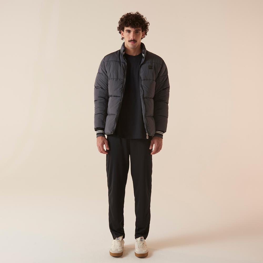 Jaqueta Fila Uc Puffer Masculina Cinza 3