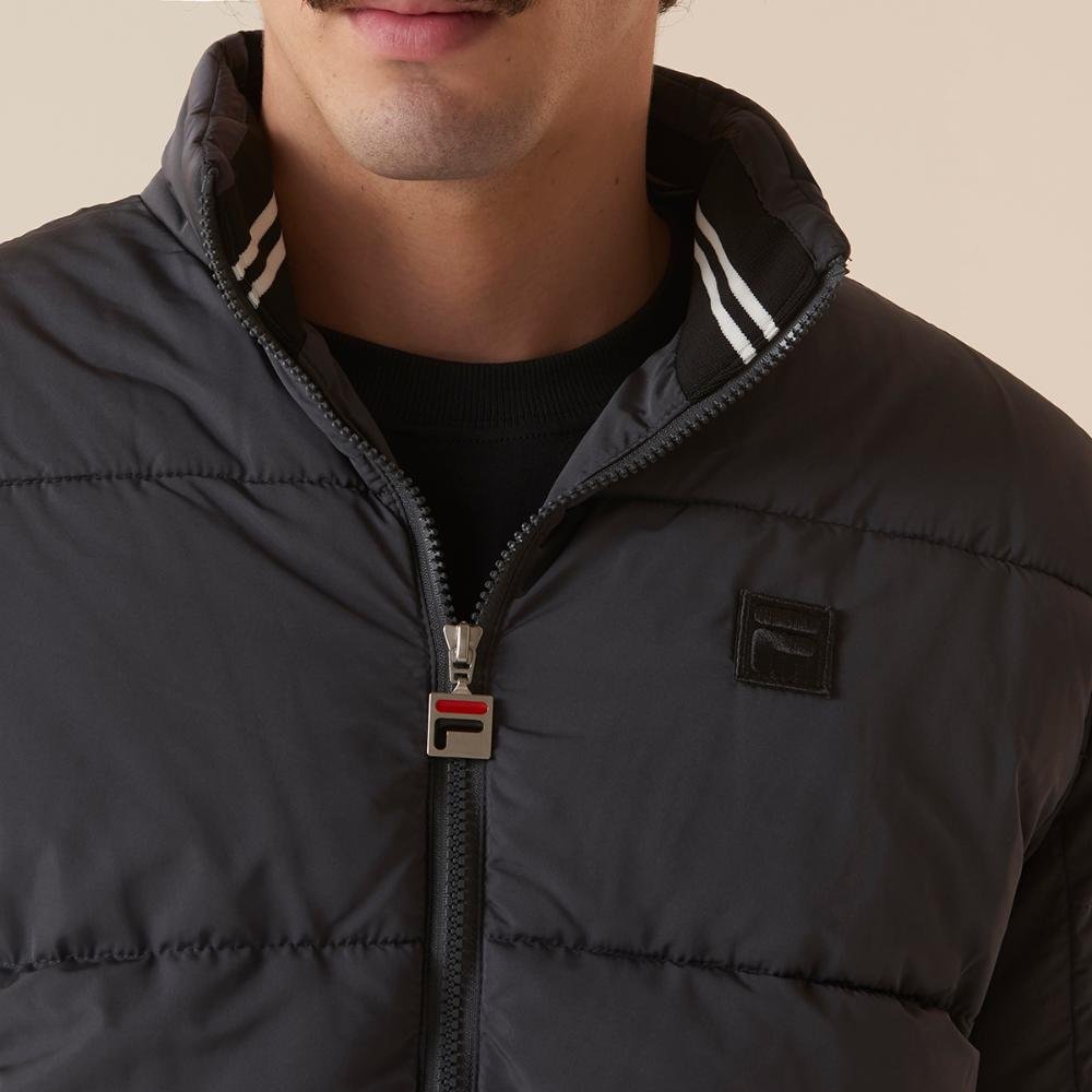 Jaqueta Fila Uc Puffer Masculina Cinza 4