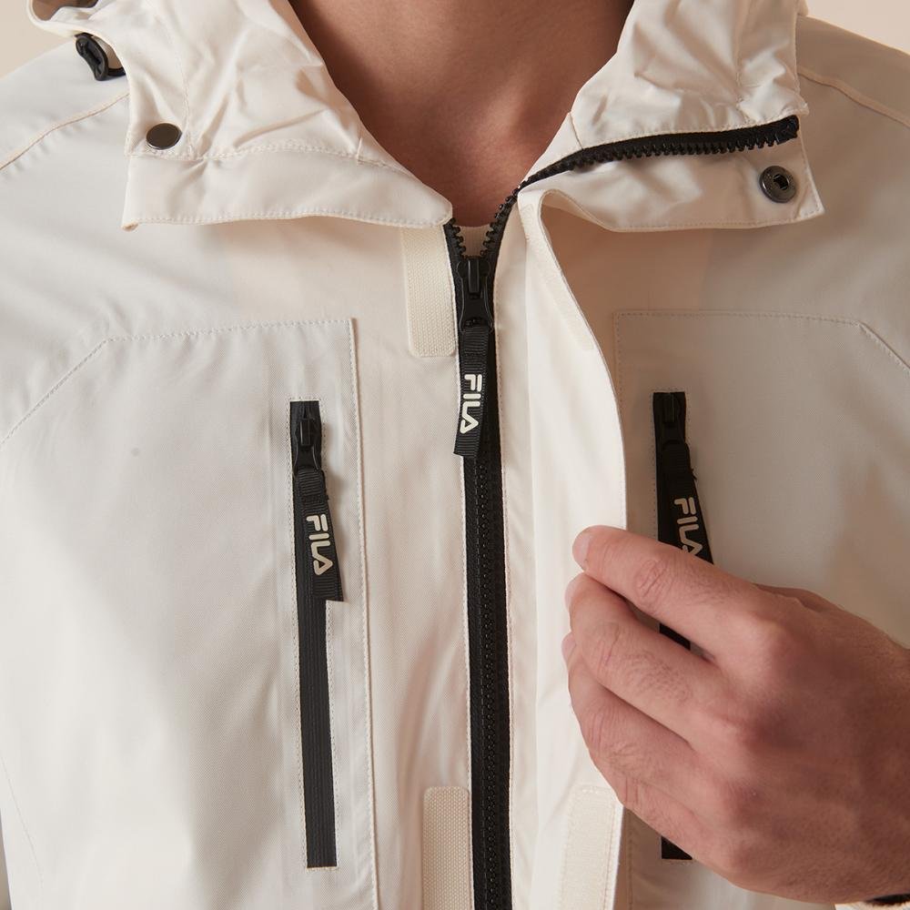 Jaqueta Fila Water Resistant Masculina Branco 4