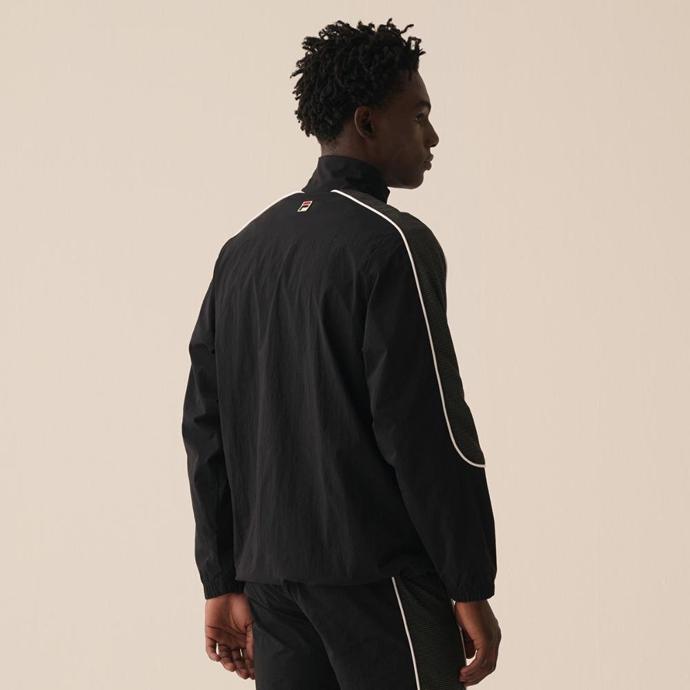 Jaqueta Fila Anorak Biella Italia Masculina Preto 2