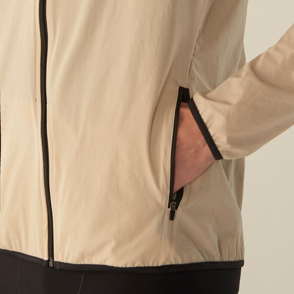 Jaqueta Fila Zip Easy Training Masculina Bege 5