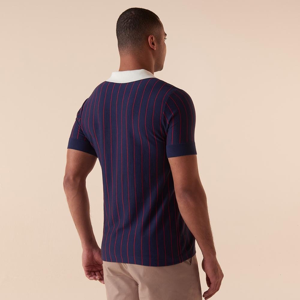 Pólo Fila Best Bb1 Polo Masculina Azul 2