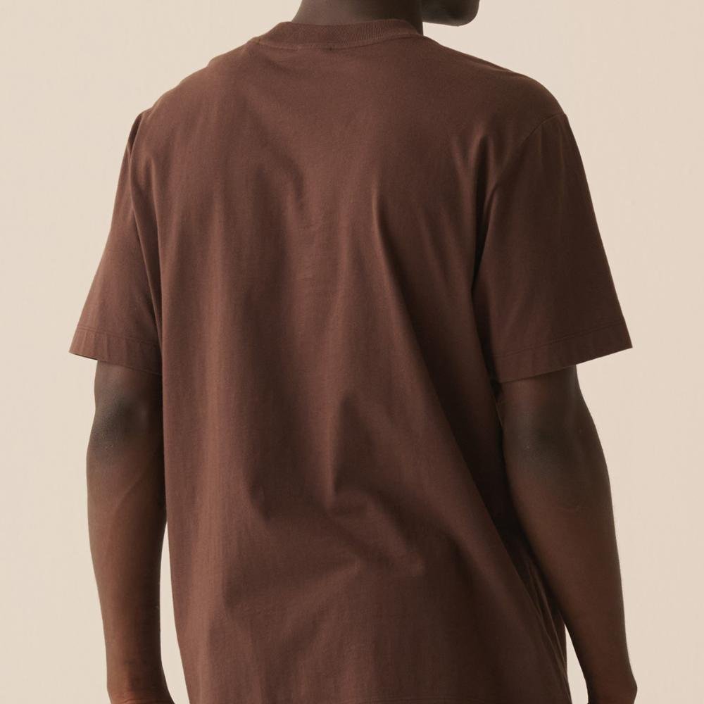 Camiseta Fila Comfort F-Box Union Classics Masculina Marrom 5