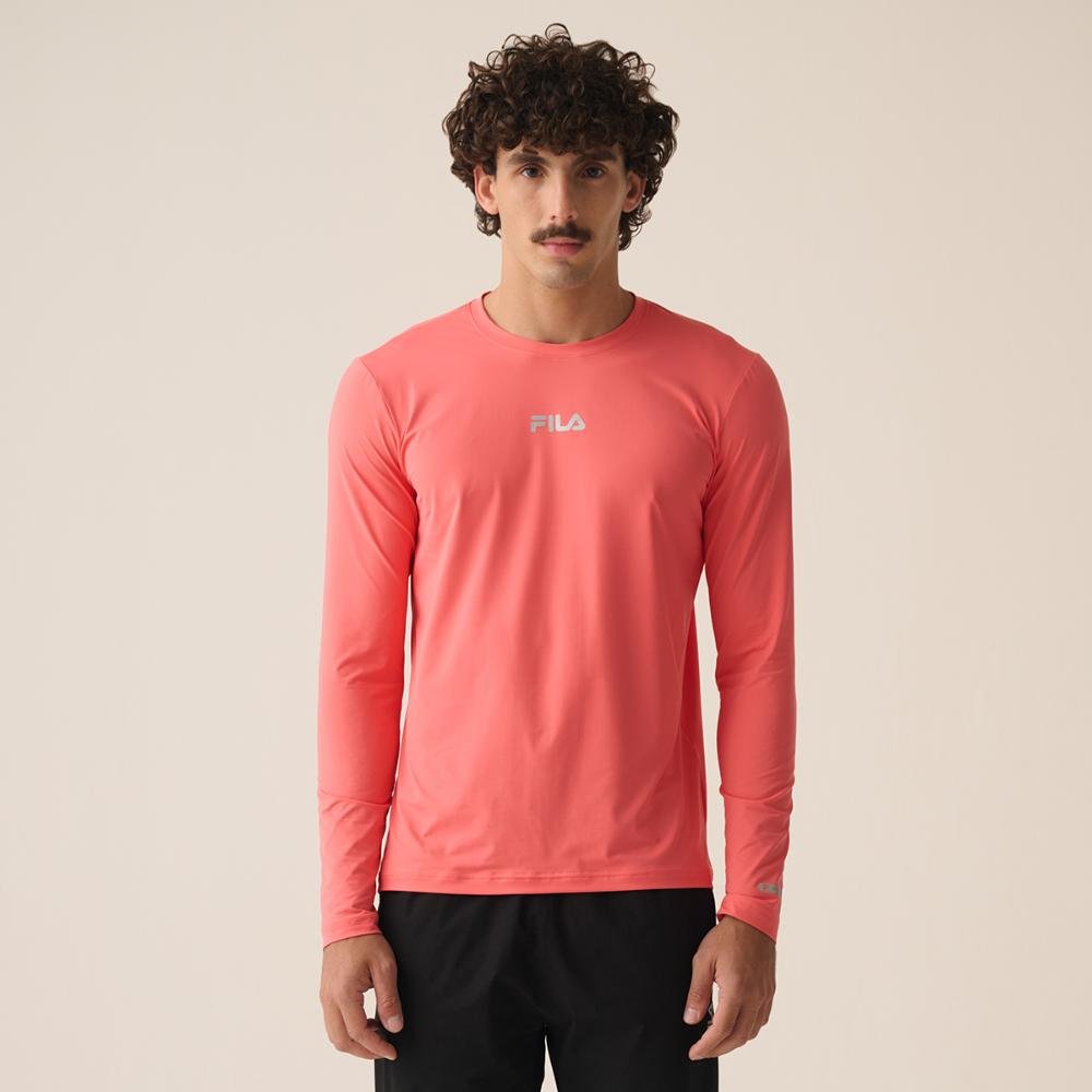 Camiseta Manga Longa Fila Sun Protect Breezy Masculina
