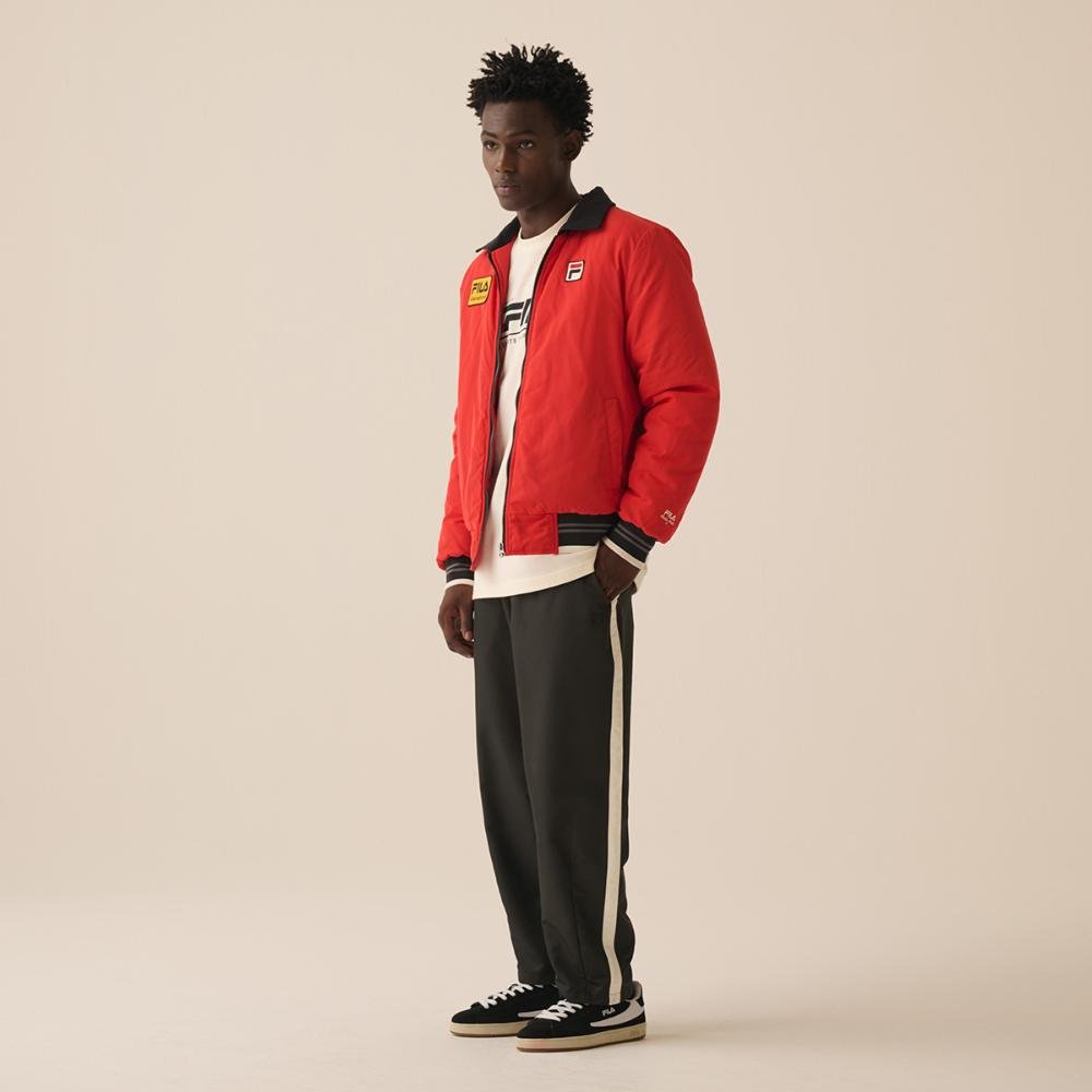 Jaqueta Fila Bomber Comfort Motor Sport Unisex Vermelho 3
