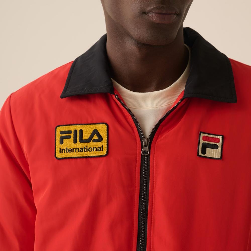 Jaqueta Fila Bomber Comfort Motor Sport Unisex Vermelho 4