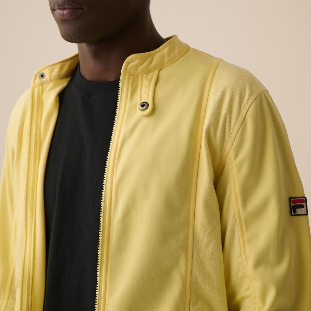 Jaqueta Fila Ricky Masculina Amarelo 4