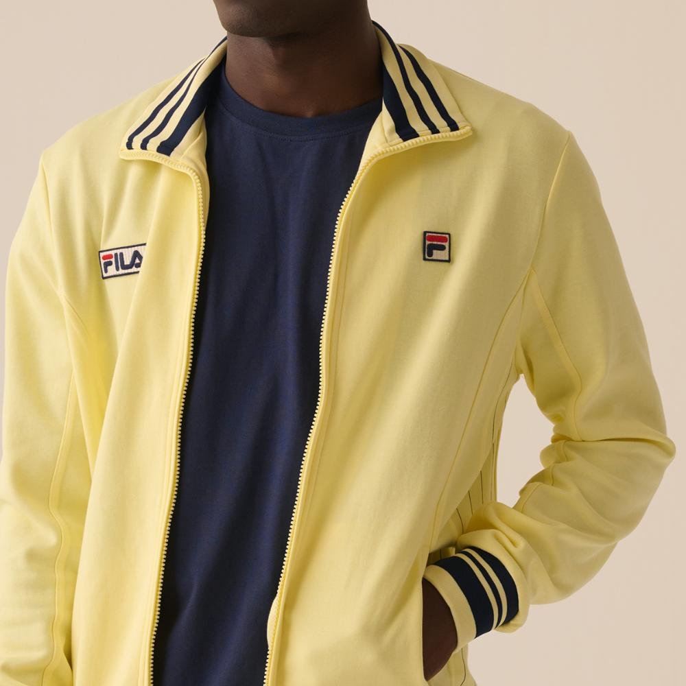 Jaqueta Fila Rupert Masculina Amarelo 5