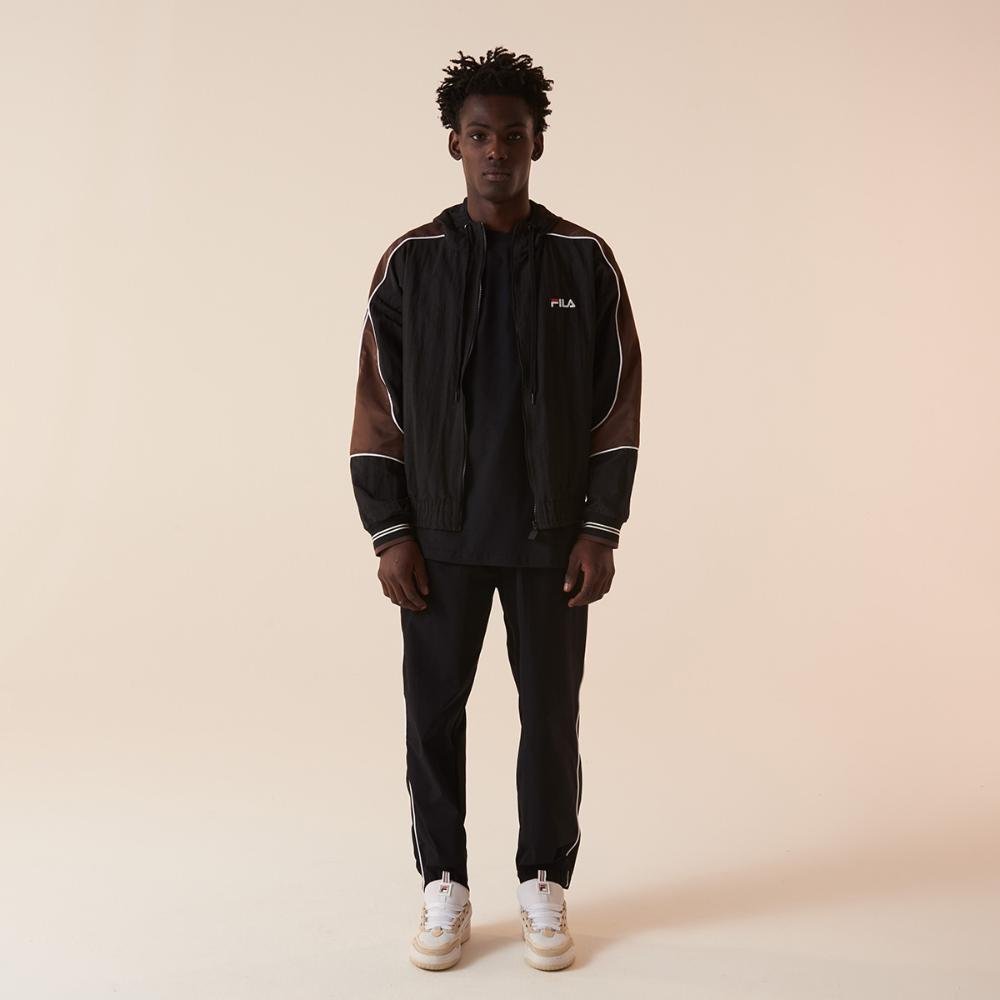 Jaqueta Fila Uc Basketball Masculina Preto 3
