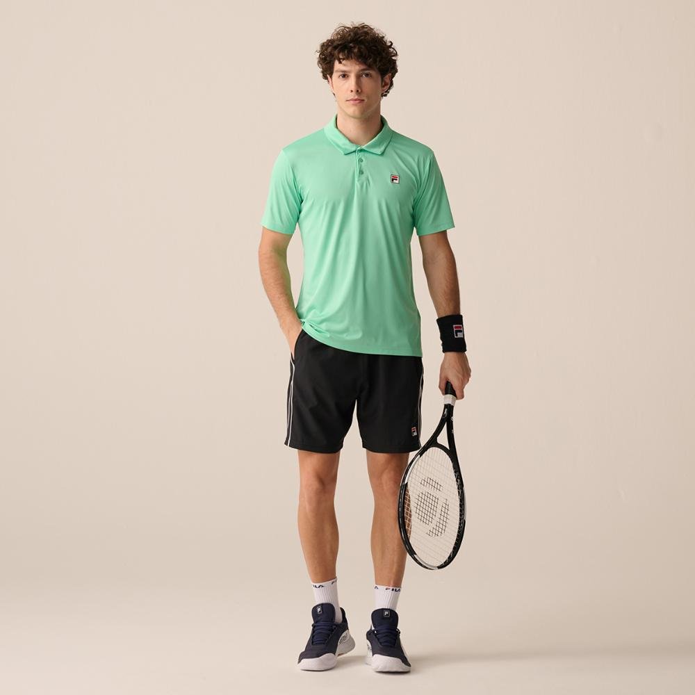 Pólo Fila Player F-Box II Masculina Verde 3