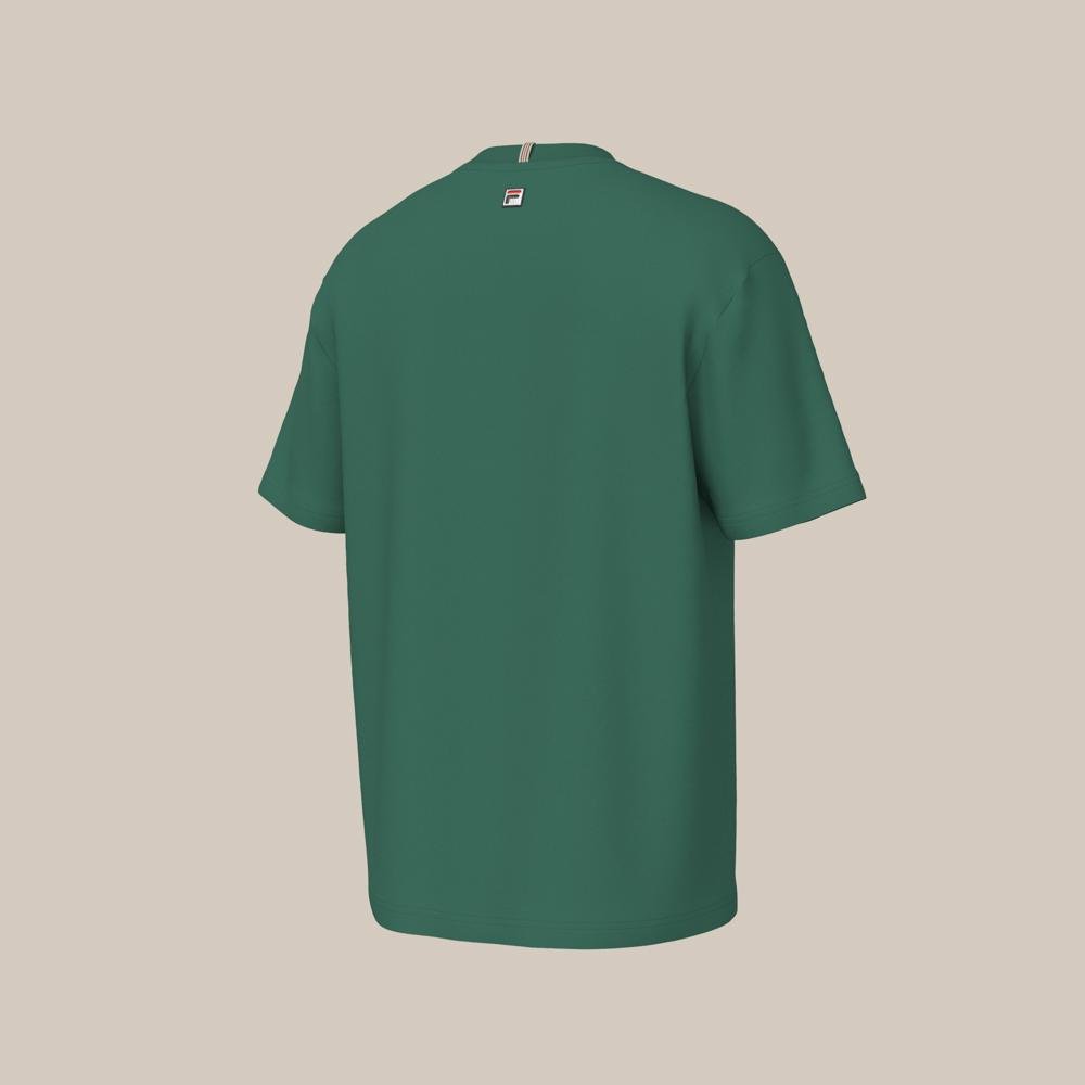 Camiseta Fila Comfort Sport Club Masculina Verde 2