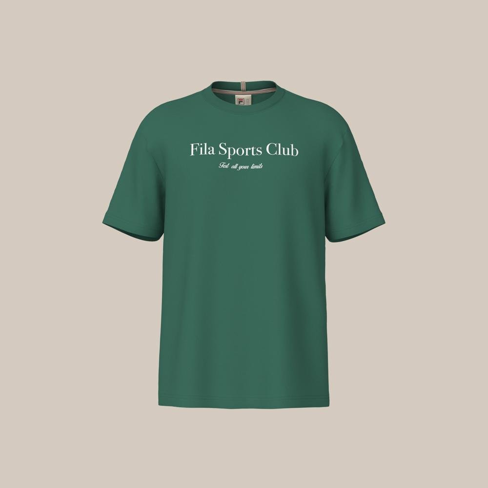 Camiseta Fila Comfort Sport Club Masculina Verde 3