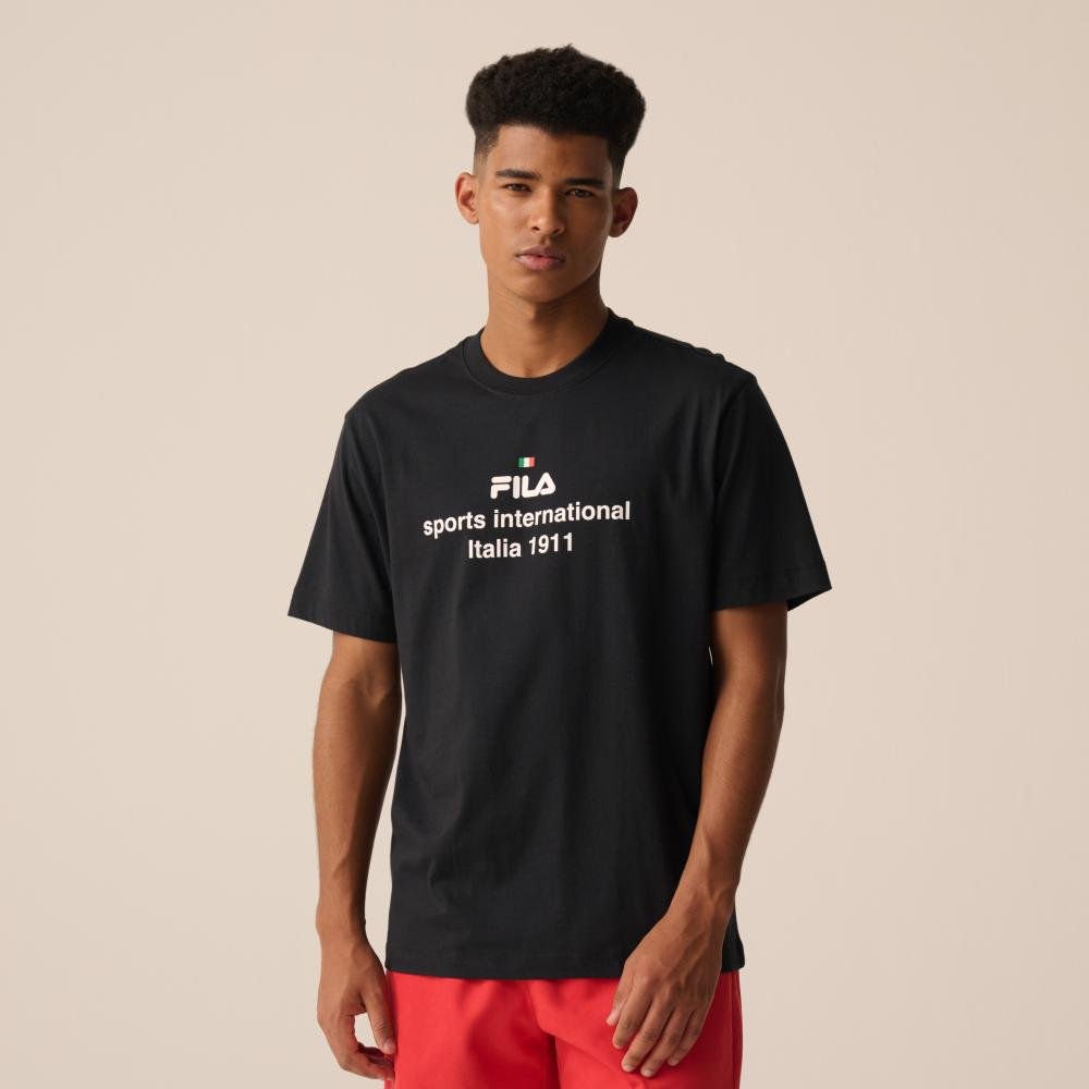 Camiseta Fila Comfort Sports 1911 Masculina Preto 3