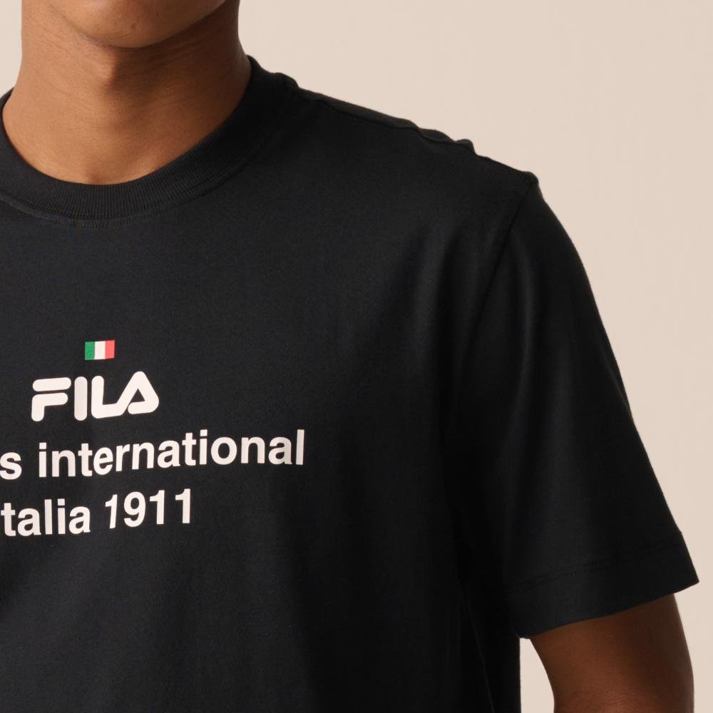 Camiseta Fila Comfort Sports 1911 Masculina Preto 5