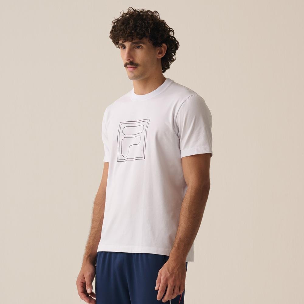 Camiseta Fila Regular Classic Outline Masculina