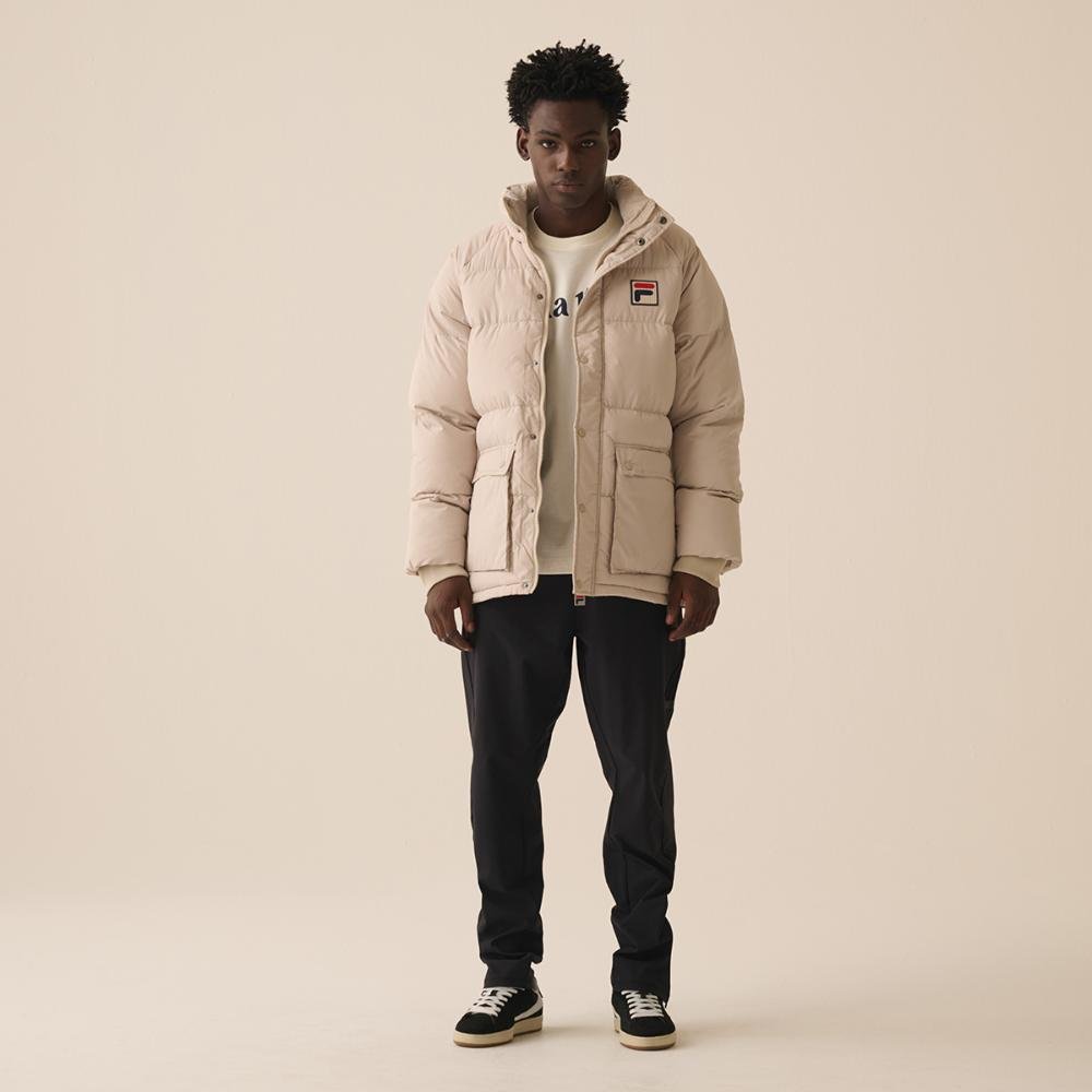 Jaqueta Fila Aspen Masculina Bege 3