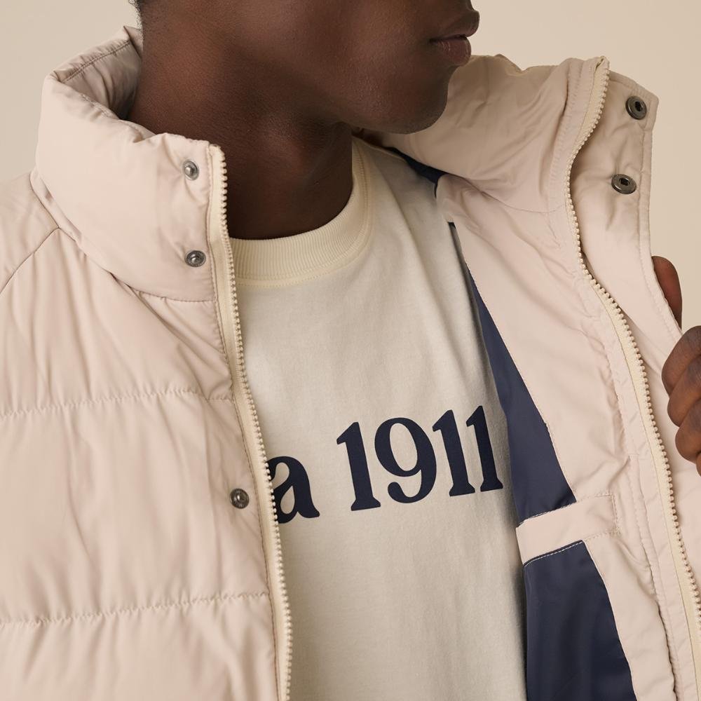 Jaqueta Fila Aspen Masculina Bege 5