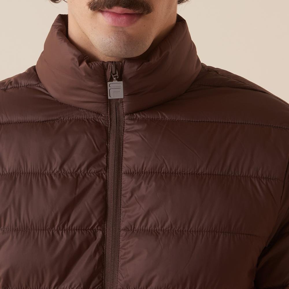 Jaqueta Fila Touch Light Masculina Marrom 5