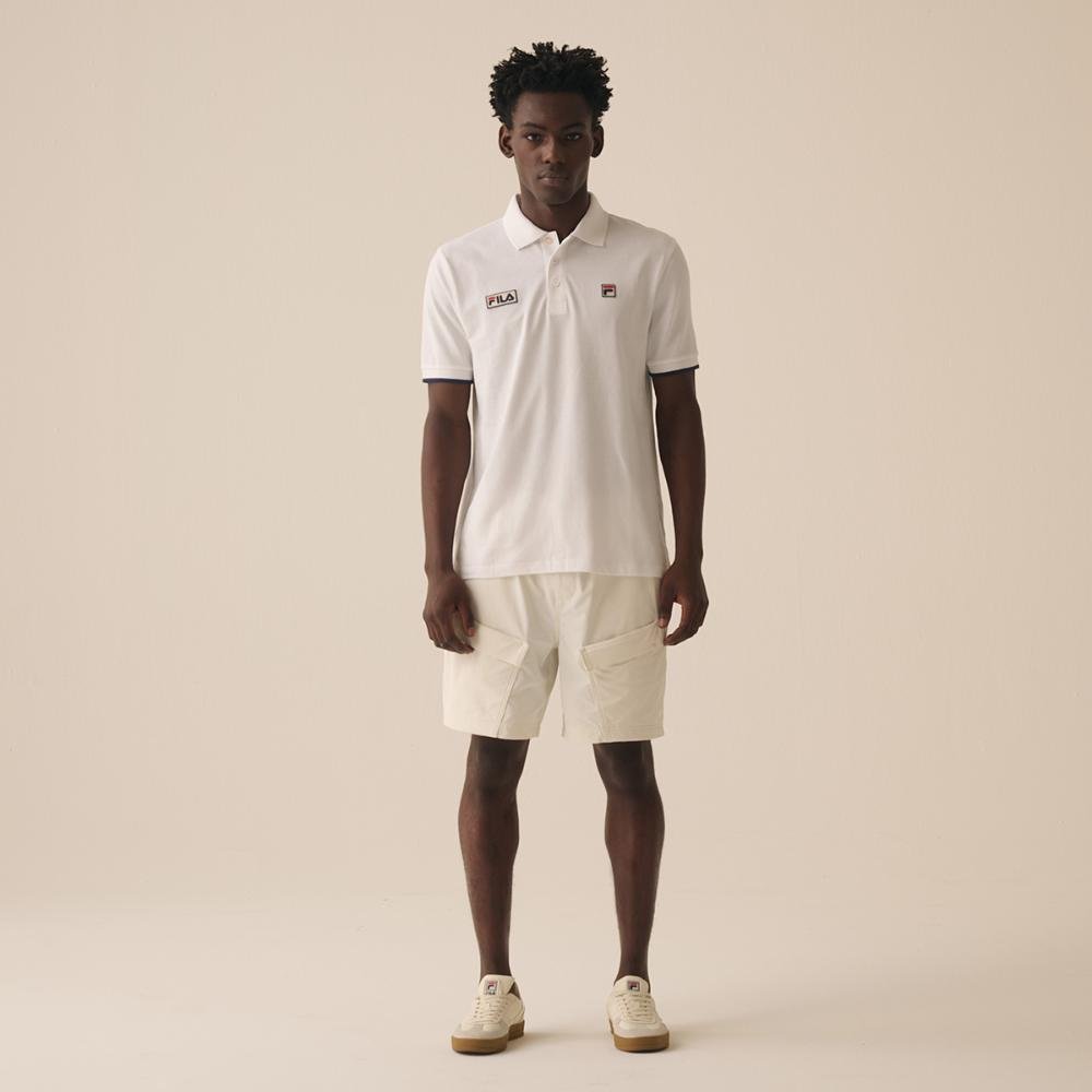 Pólo Fila Pablo Masculina Branco