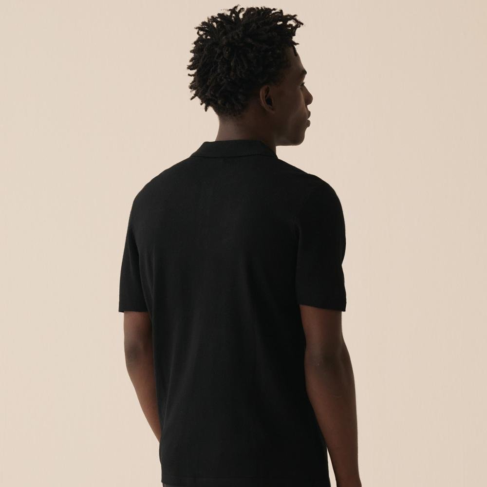 Pólo Fila Evan Masculina Preto 2