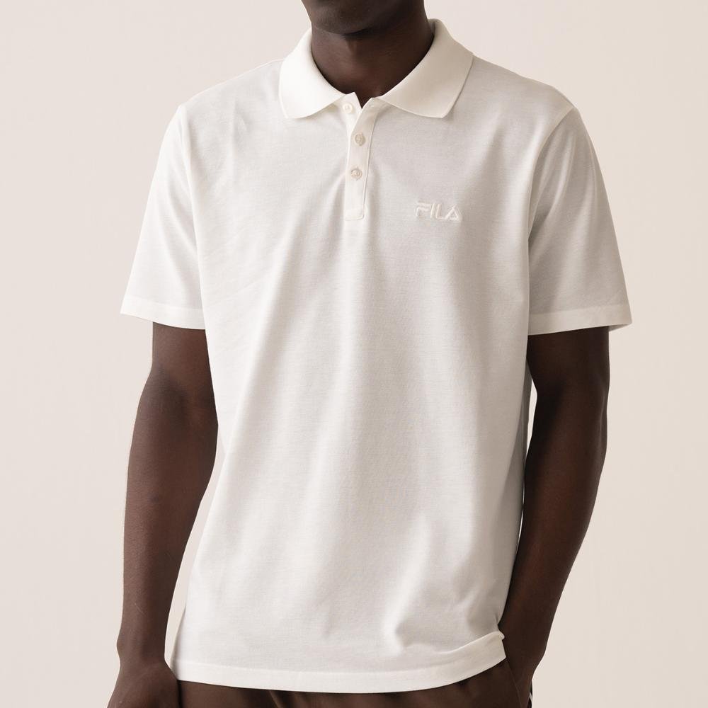 Pólo Fila Basic Masculina Branco 5