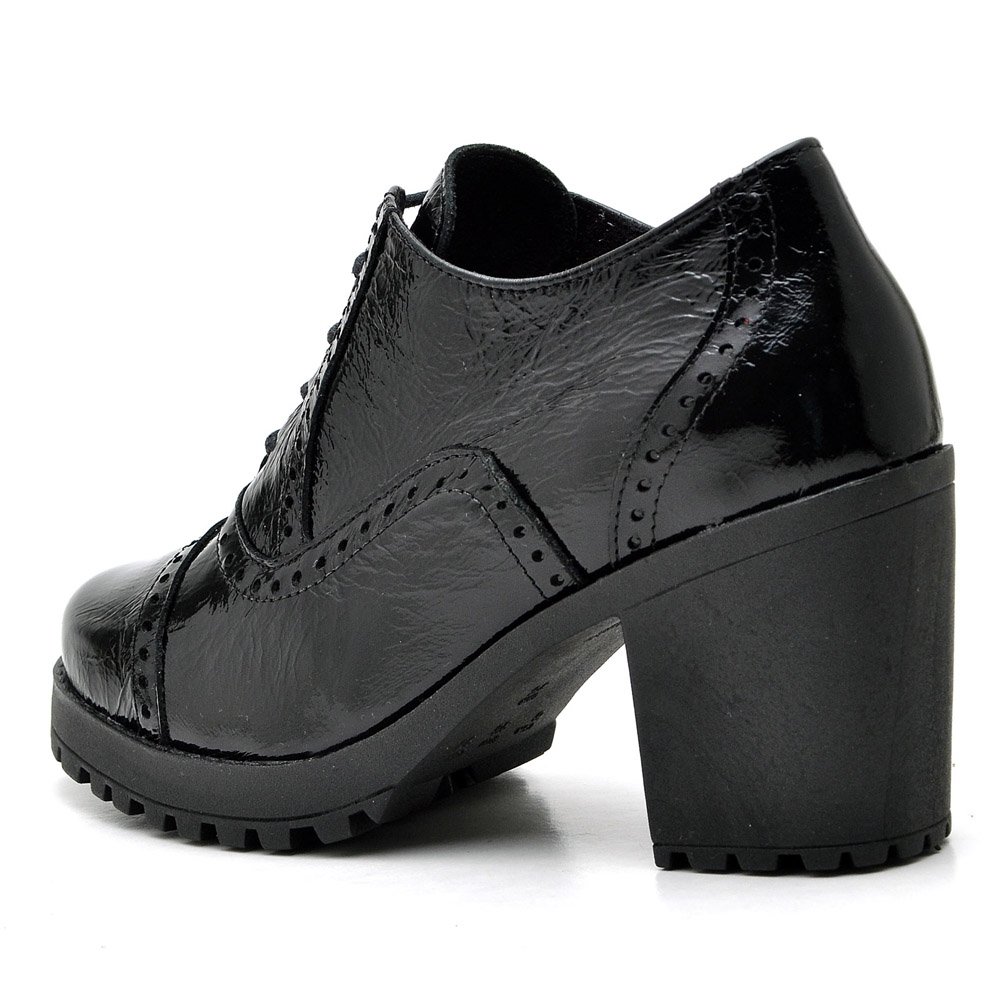 Bota Chapadeiros Ankle Mocassim Feminino Preto 2