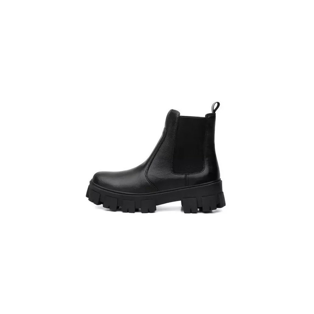 Coturno Chapadeiros Bota Feminino Preto 4