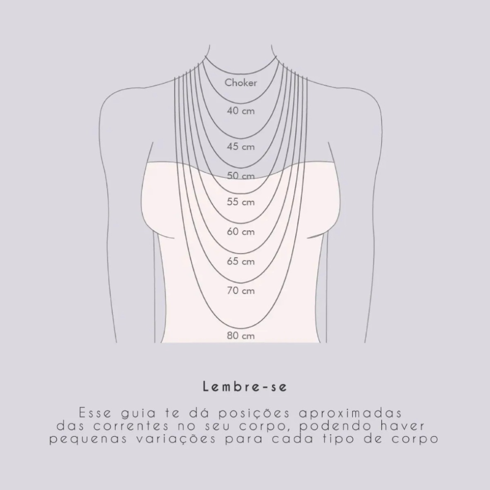 Colar com Elos Redondos Lisos Semijoia Banhado a Ouro 18K Ania Store Dourado 3