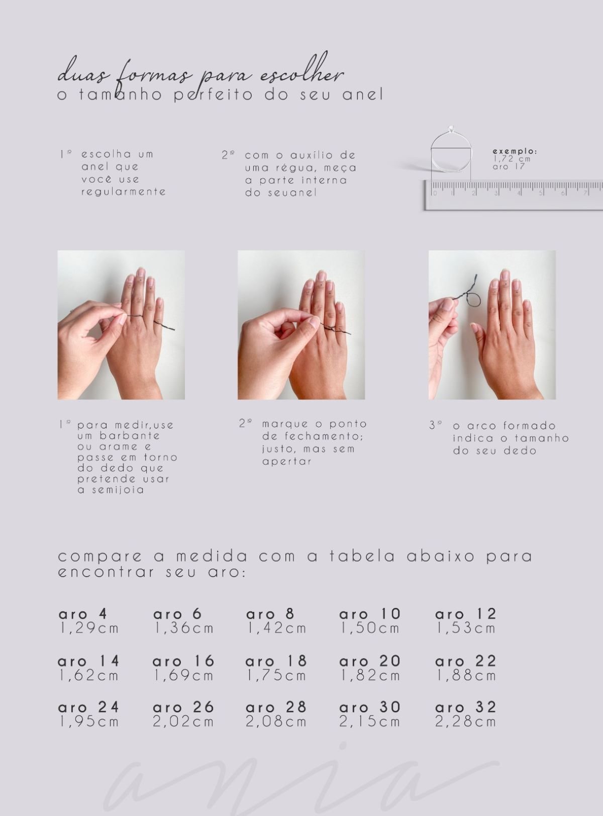 Anel Meia Lua com Pedra Natural Quartzo Semijoia Banhado a Ouro 18k Ania Store Dourado 3