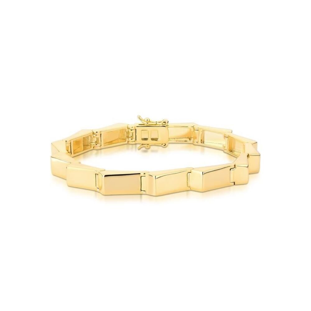 Pulseira Articulada Elegante Banhado a Ouro 18K Semijoia Ania Store