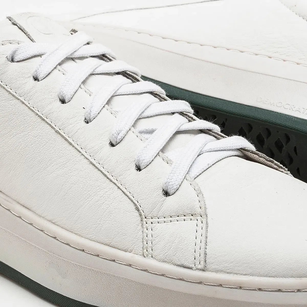 Sapatênis Democrata Denim John 4921 Branco