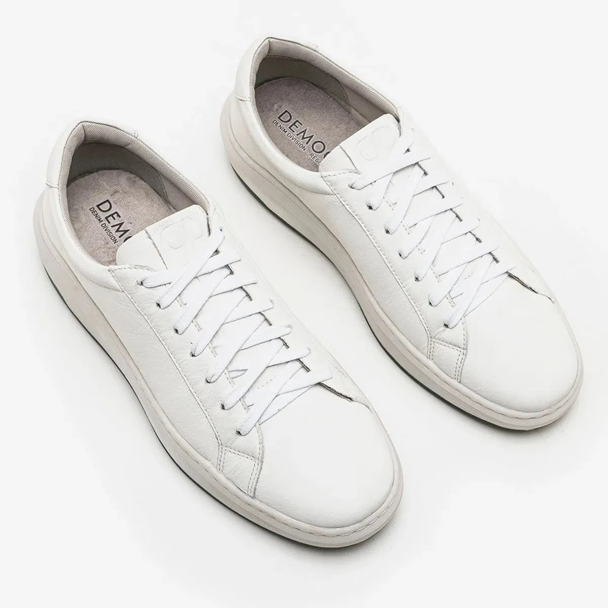 Sapatênis Democrata Denim John 4921 Branco